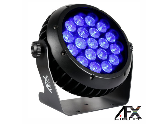 Afx Light   Projector Par c/ 19 Leds 10W RGBW DMX IP65